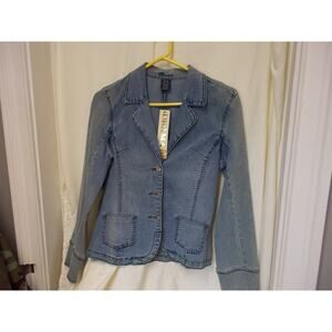 Drama Embellished Jean Jacket